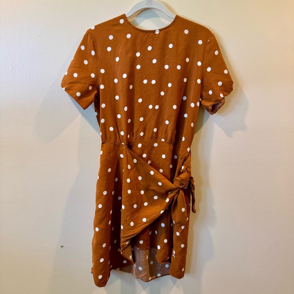 & Other Stories Tie Front Mini dress - Picture 5 of 6